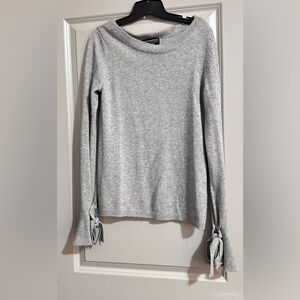 Banana Republic Light Gray Knit Sweater